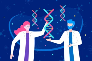 infidelity Genetics illustration