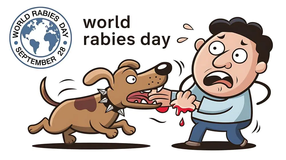 Pet owner ensuring rabies prevention by vaccinating their dog, protecting both pets and family from rabies exposure.